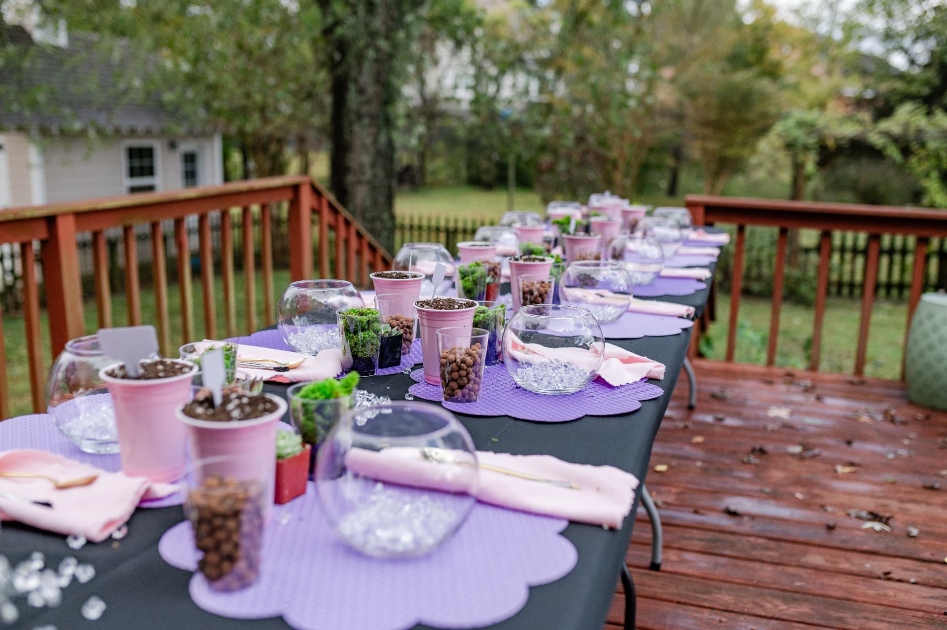 Vintage Tea Cup Garden